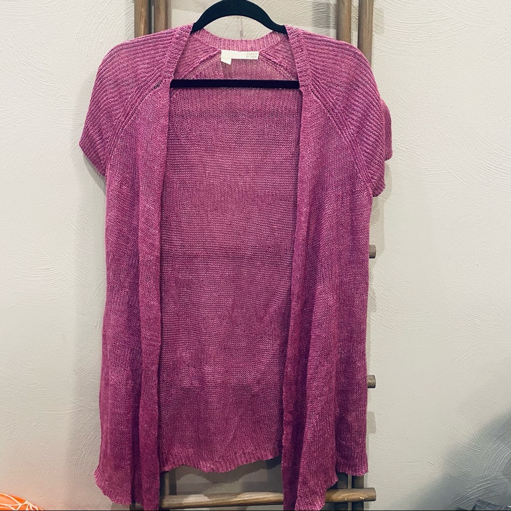Eileen Fisher Linen Cardigan